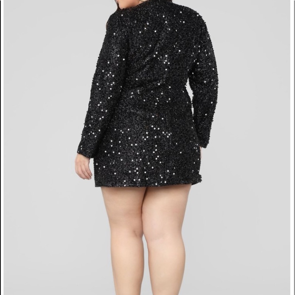Sparkling Blazer Dress - Picture 2 of 3